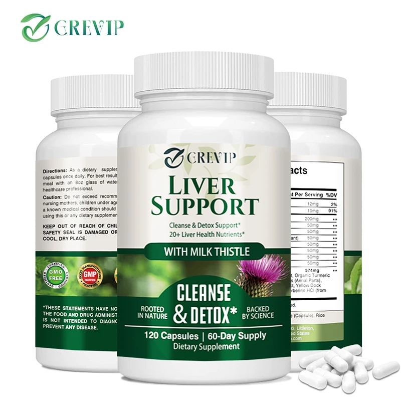 

Liver Support - Promotes Digestive and Immune Health, Maintains Healthy Kidney Function, and Provides Energy