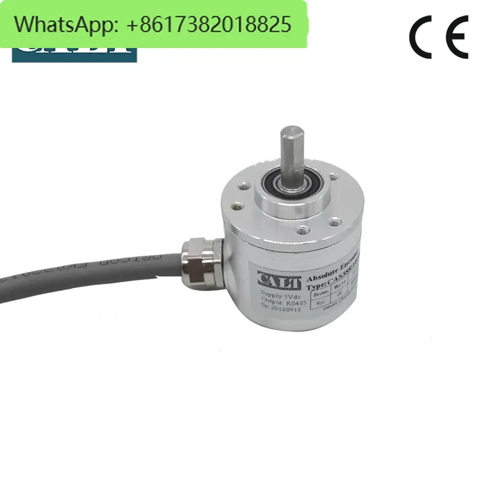 38mm outer diameter small absolute encoder single-turn RS485 parallel SSI MODBUS 4~20mA