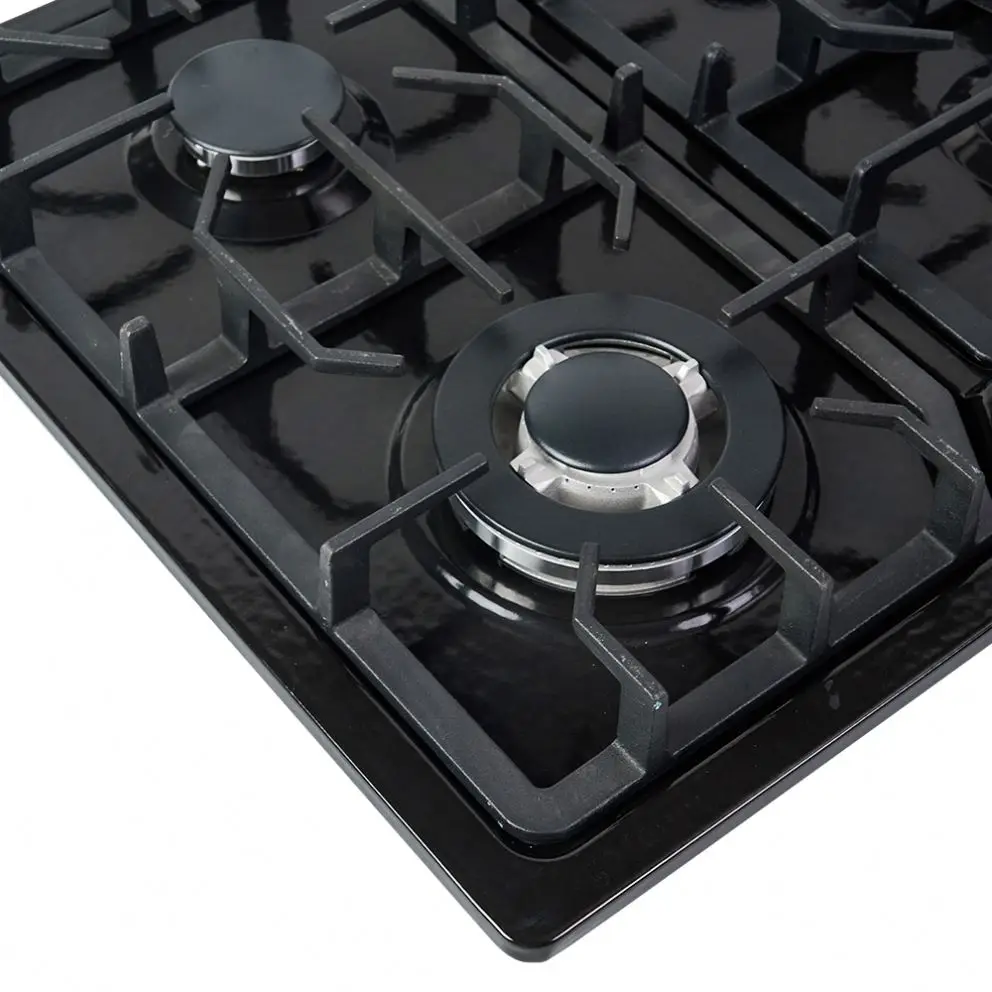 ガスコンロ キッチン家電 ステンレス製 ビルトインガスホブ 4口ガスレンジ