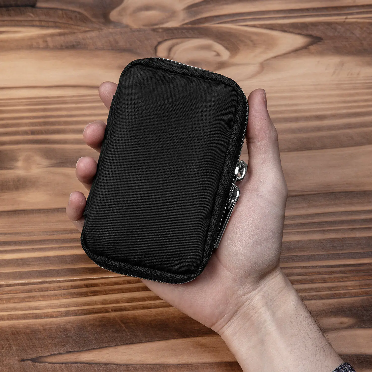 Portable Sports Zipper Storage Small Moneybag Anti-splash Mini Keys Holder Cards Coins Pouch Mens Leisure Travel Wallet