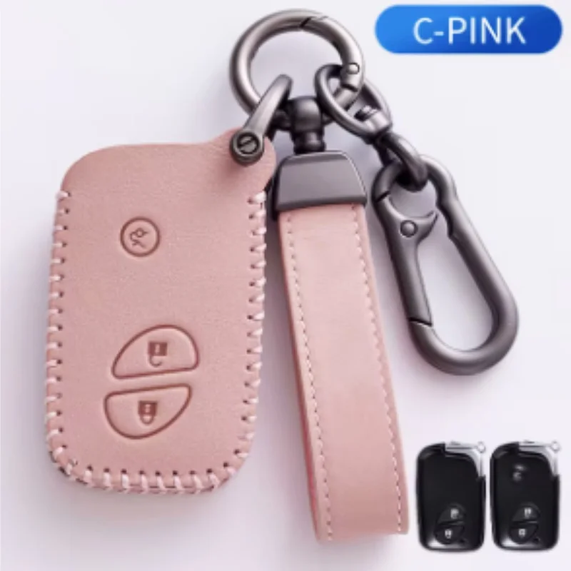 

Oli Leather Car Protection Case for Lexus CT200h ES 300h IS250 GX400 RX270 RX450h RX350 LX570 Key Cover Fob