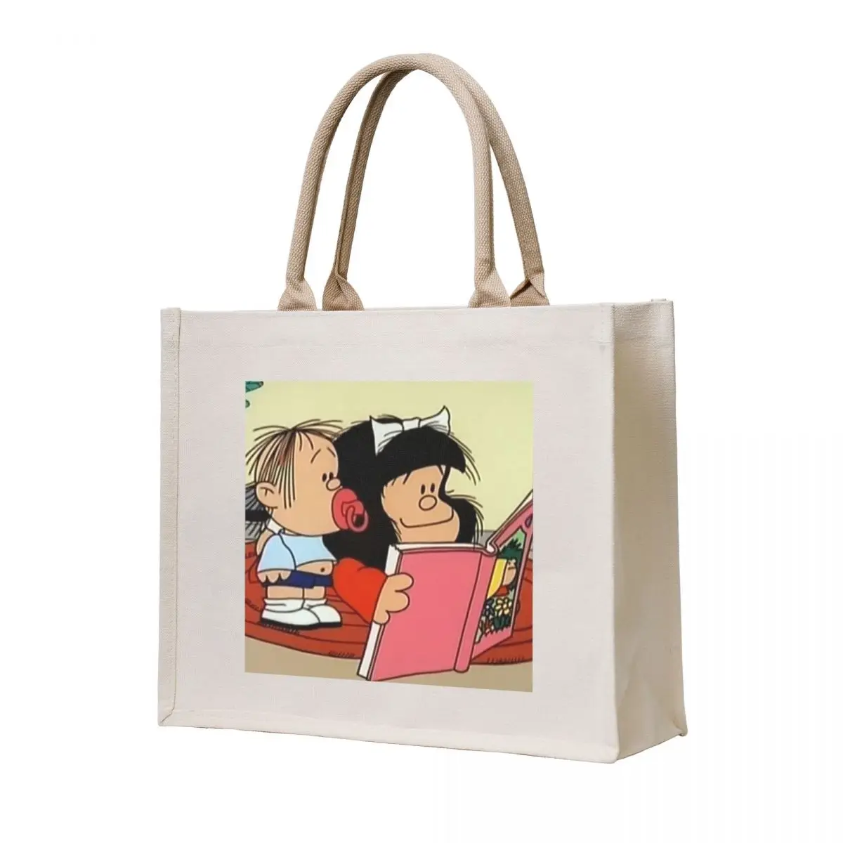 

Mafalda Quino Comics Tote Bag Gift bags cute tote bag cloth bag woman