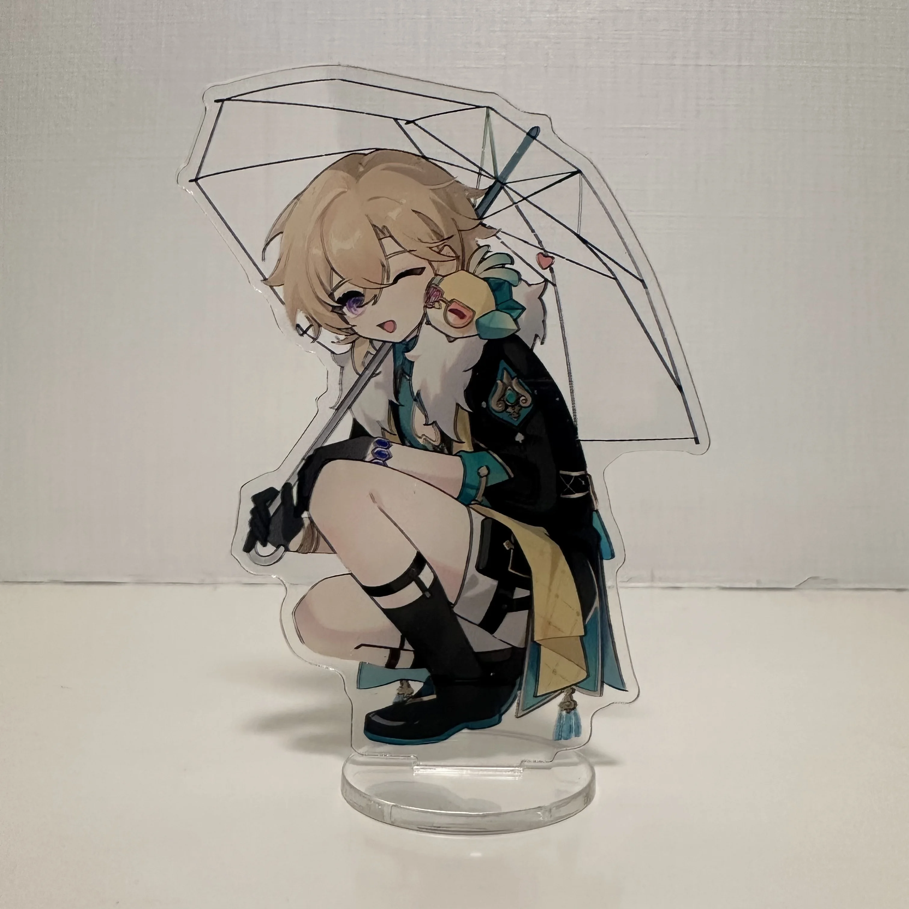 Honkai: Star Rail Game Figure Sunday Aventurine Dr. Ratio Cosplay Acyrlic Stand Model Plate Holder Cake Topper Birthday Prop