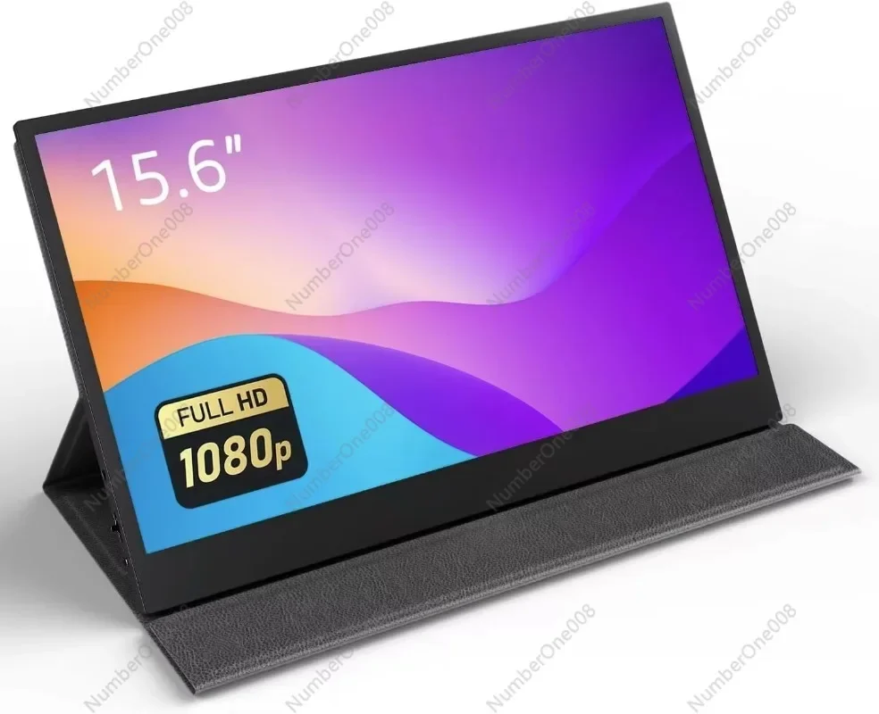 15,6-дюймовый портативный игровой монитор, встроенные динамики, IPS 1080P FHD, USB-C HDR, совместимый с переключателем PS4 для ноутбука