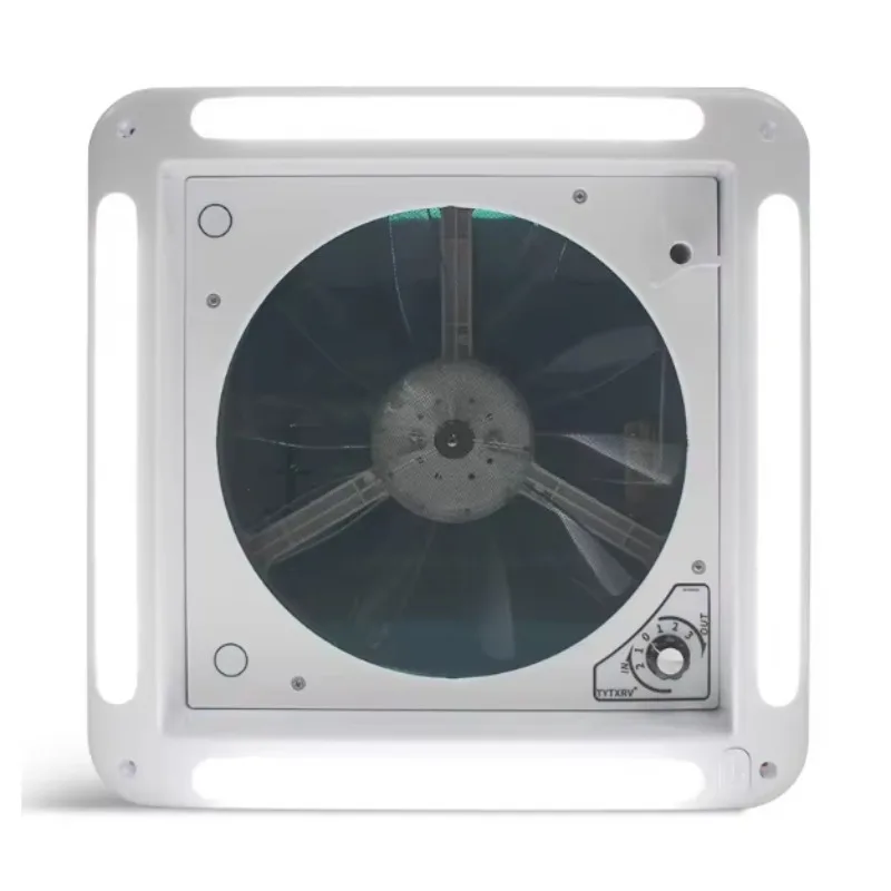 RV 12V Camper Part White UV-Resistance Noiseless Air Louvre Grilles Caravan Vent Side Air Outlet Ventilation Exhaust Fan 340*340