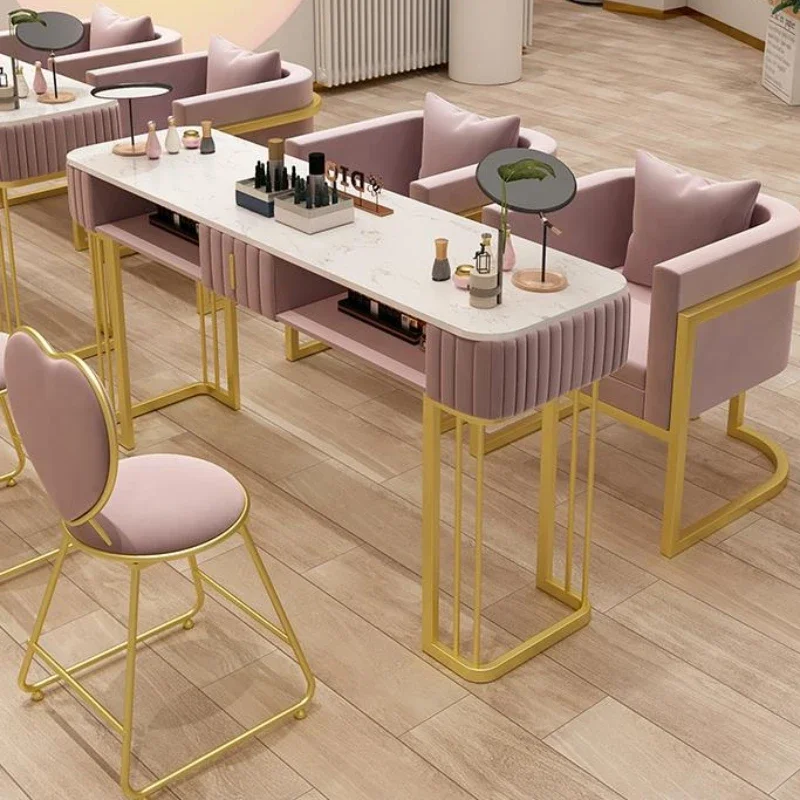 

Furniture Aesthetics And Beauty Makeup Storage Organizer Salon Table Nail Tables Professional Mesa De Canto Manicure Corner