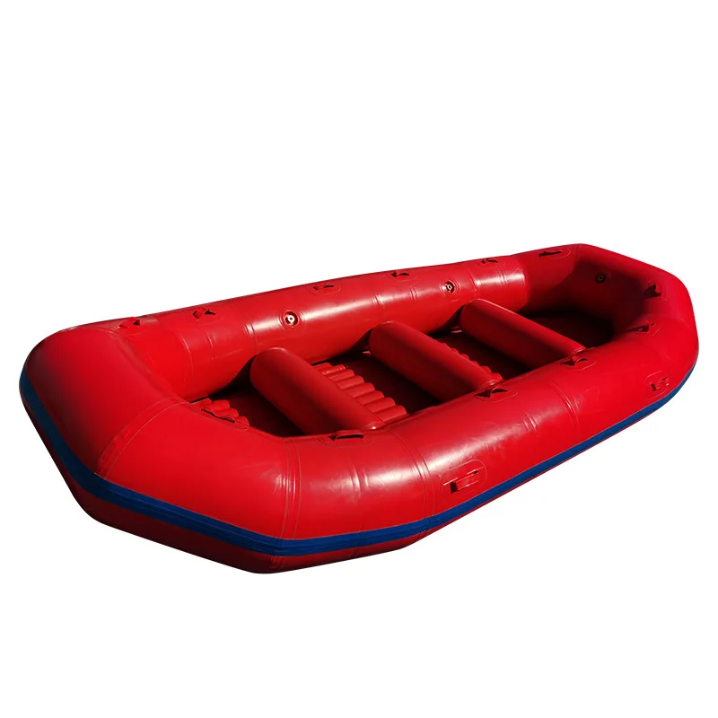^For 8-10 people rafting type drum sulfur inflatable bottom sea dragon rubber boat summer outdoor scenic river multi-person raft