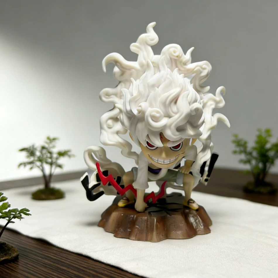 En stock, 15cm, engranaje de una pieza, quinto 5 Dios sol, Nika Luffy, figura excelente, modelo de Anime, estatua, juguete, regalos coleccionables