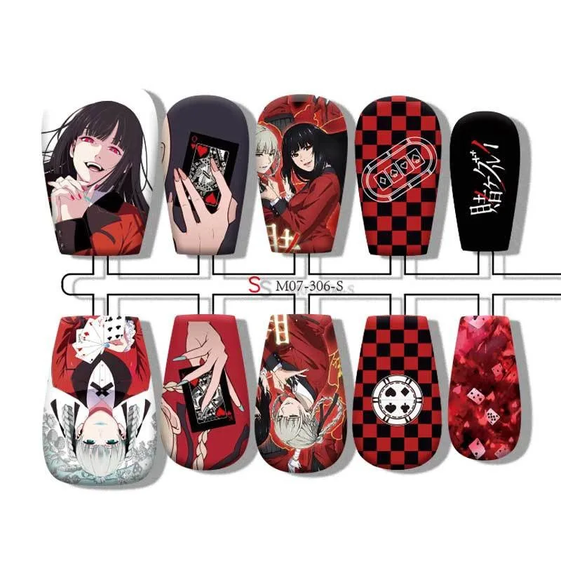 

40 шт. Momo Bami Kirari Momo Bami Ririka Igarashi Sayaka Itsuki Sumeragi Sensational Cutting Edge модные аксессуары для маникюра