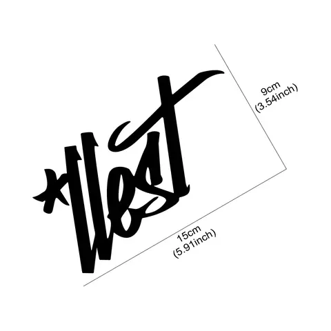 illest Graffiti Cool Boys Forever Wild Drift Car Motorcycle Racing Helmet Laptop Bagagekaross Bilfönster Vattentäta PVC-dekaler 10 best sales sjukaste klistermärke - №8