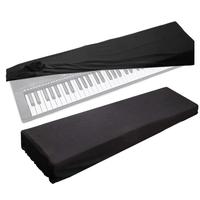 61 / 88 Keys Keyboards Electronic Organ Dust Cover Black Electronic Piano Protect Bags 210D Oxford Cloth Dust Cover