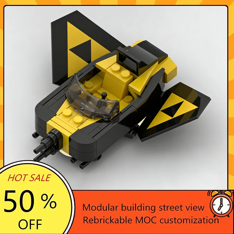 

94PCS Popular Space War Movie Model MOC Building Bricks Spaceship Modular Technology Gifts Holiday Assemble Children Toy Suit