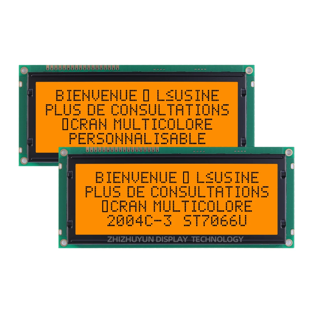 Esporta in europa e in America modulo LCD europeo 2004C-3 pellicola grigia testo nero modulo caratteri 20 x4 146*62.5Mm