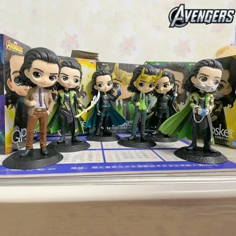 Bandai Bp Original Qposket Marvel Avengers Loki Kits Limited Collections Action Figure Toys Cool holidays Chrismas Gifts