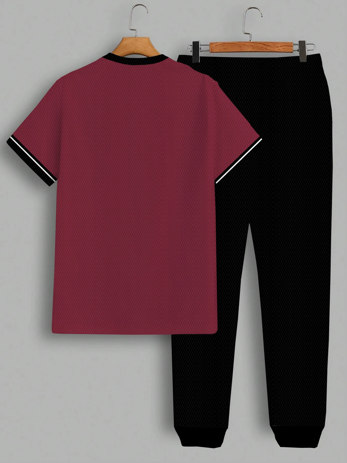 Letni nowy garnitur męski to casualowy i modny strój męski na zewnątrz, prosty w stylu, z nadrukami liter.