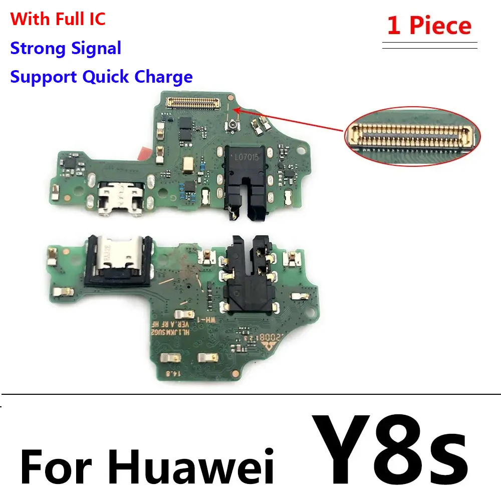 USB Charging Charger Port Connector Board Flex Cable For Huawei Y5 Y6 Y7 Y9 Prime 2017 2018 2019 Y6s Y6P Y7P Y8s Y8P Y9s Y7A