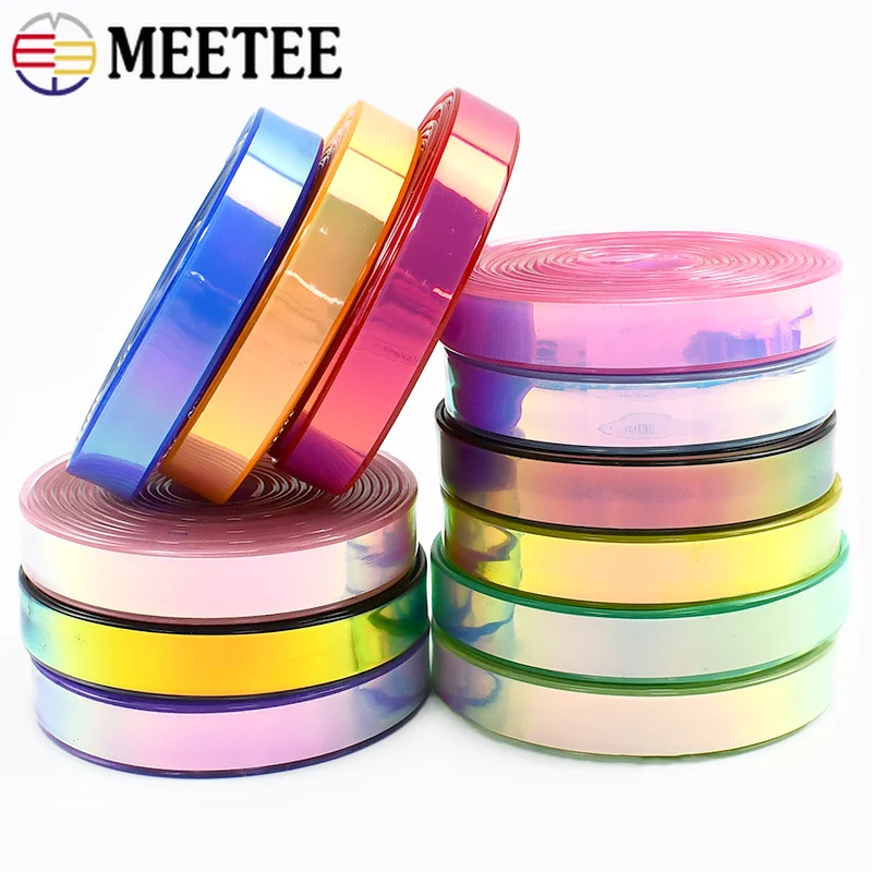 

2-5M 12mm Shiny Silicone Rope for Keychain Bag Strap Leather Ribbon Cord Knapsack Shoulder PVC Lanyard DIY Sewing Accessories