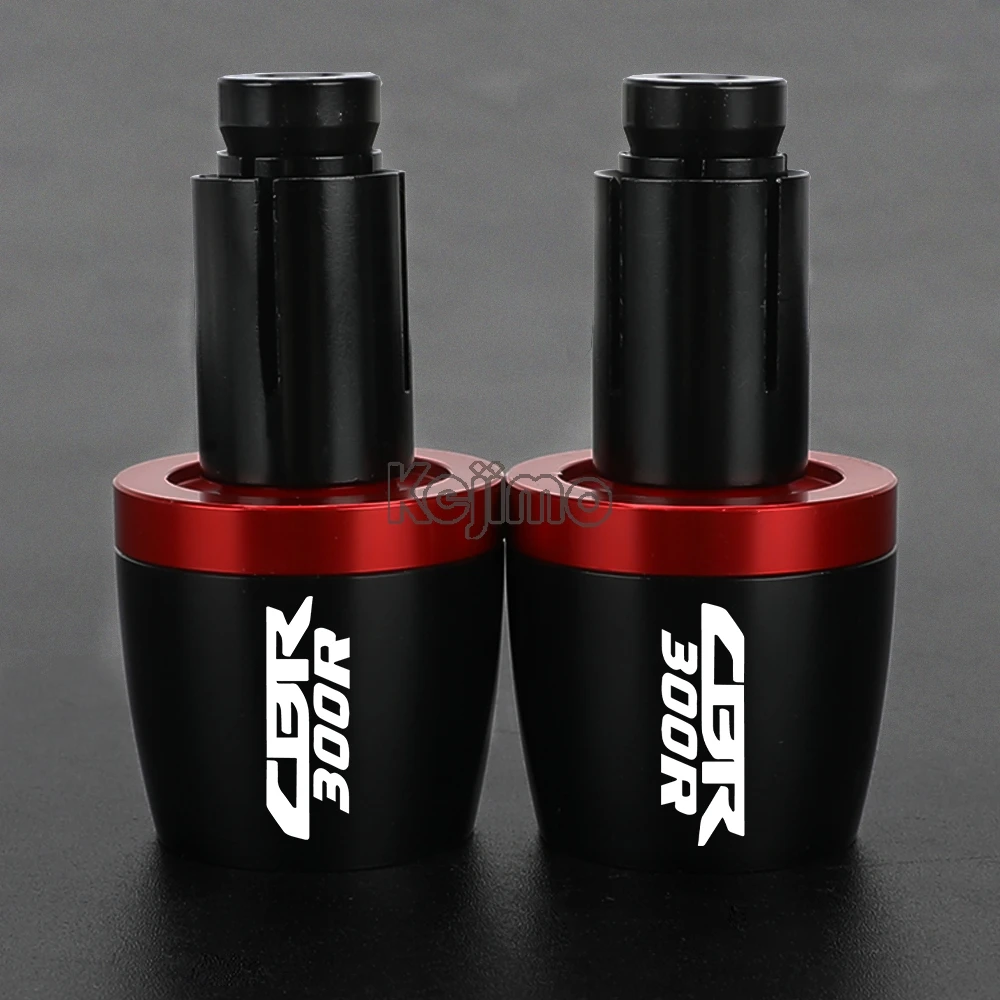 Empuñaduras de manillar de motocicleta, tapa final, tapón de contrapeso para Honda CBR300R CBR 300R CBR300 R 2014-2018 2024 2023 2022
