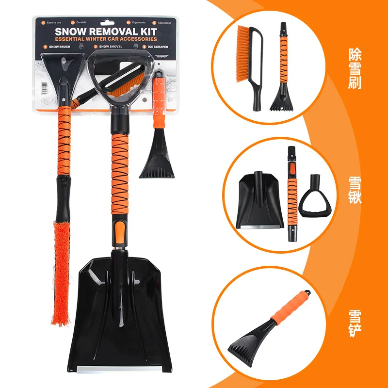 

Suitable forSource Manufacturer Winter Snow Brushing Shovel Set Removal Frost Removal Shovel Ice Shovel Ice Forkl