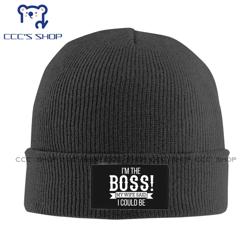 I\'m The Boss! My Wife Said I Could Be - Husband T  Baseball cap Snapback Caps Knitted Hat