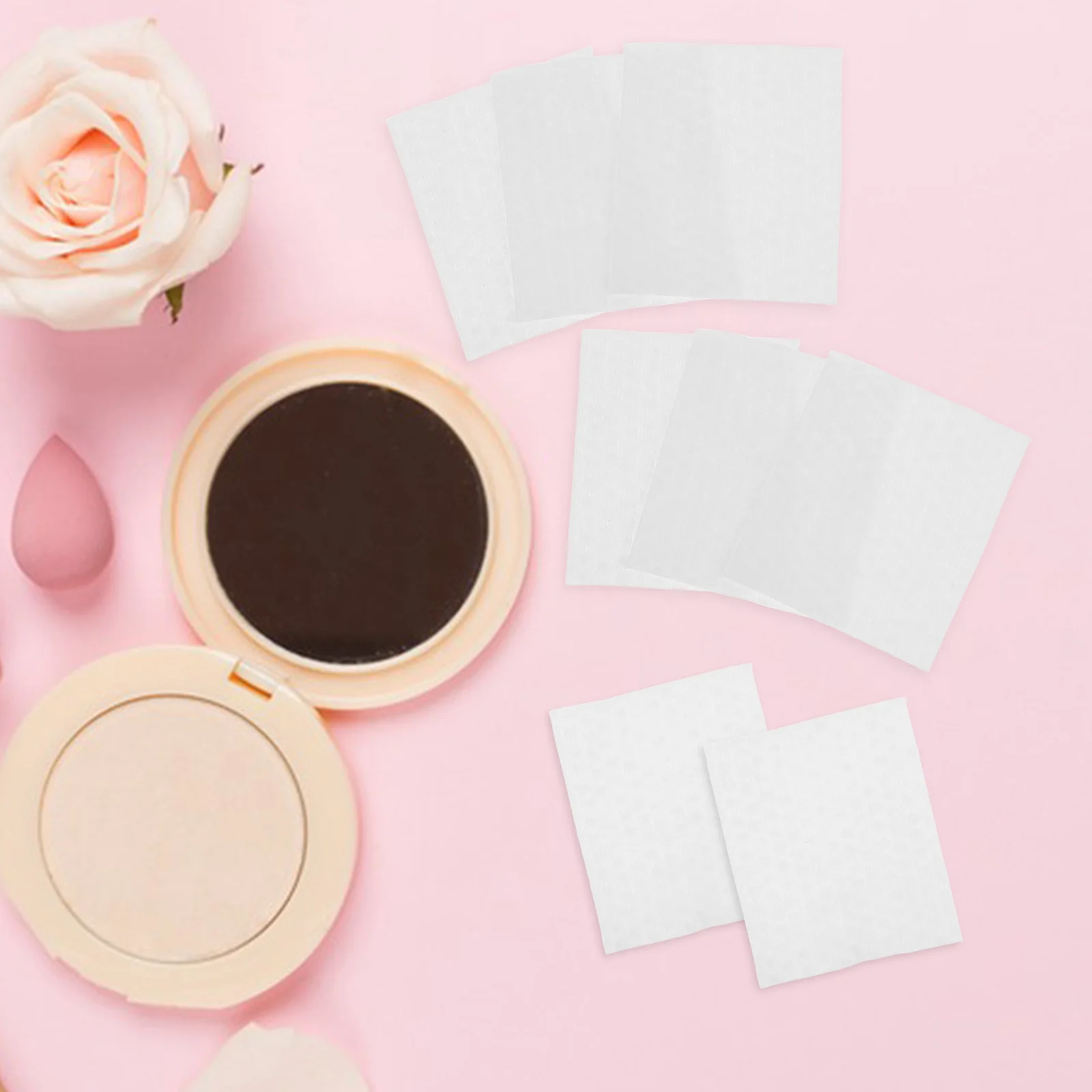 450枚入り フェイシャルパッド コットン メイク落とし 正方形 厚手 吸収性 デイリークレンジング 敏感肌ケア ウェット＆ドライワイピング ネイル用