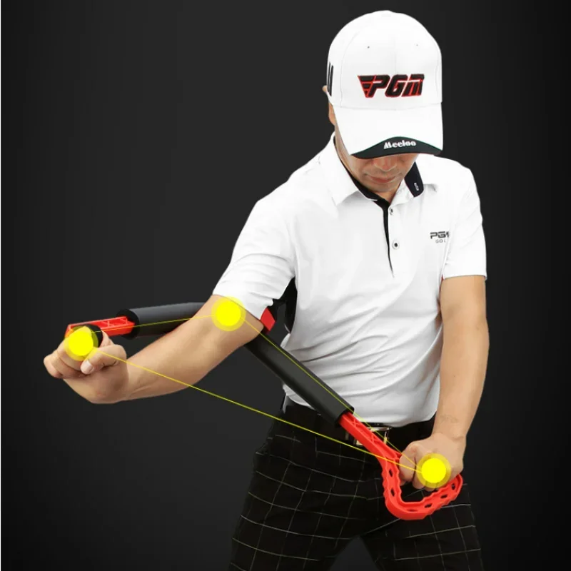 PGM Improve Speed Practice Beginner Posture Corrector Golf Swing Training Aid Wrist Control Spinner Motion Trainer JZQ019