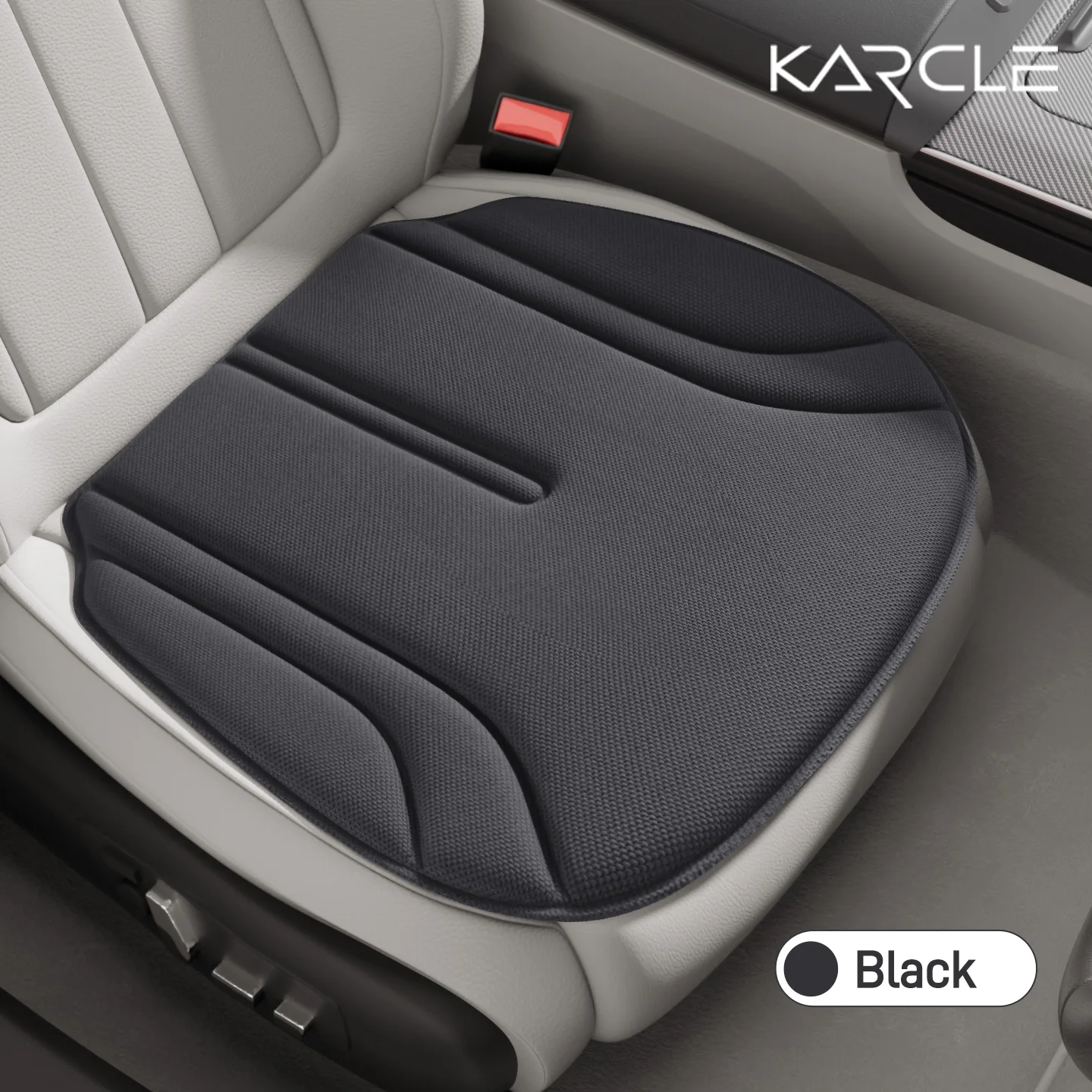 3D Breathable Foam Car Seat Covers High-elastic Car Front Seat Cushions Strip Design For Summer Skin-friendly Universal Car Pads