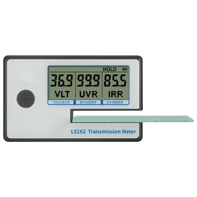 LS162 Window Tint Meter Solar Film Transmission Meter UV IR Rejection Tester