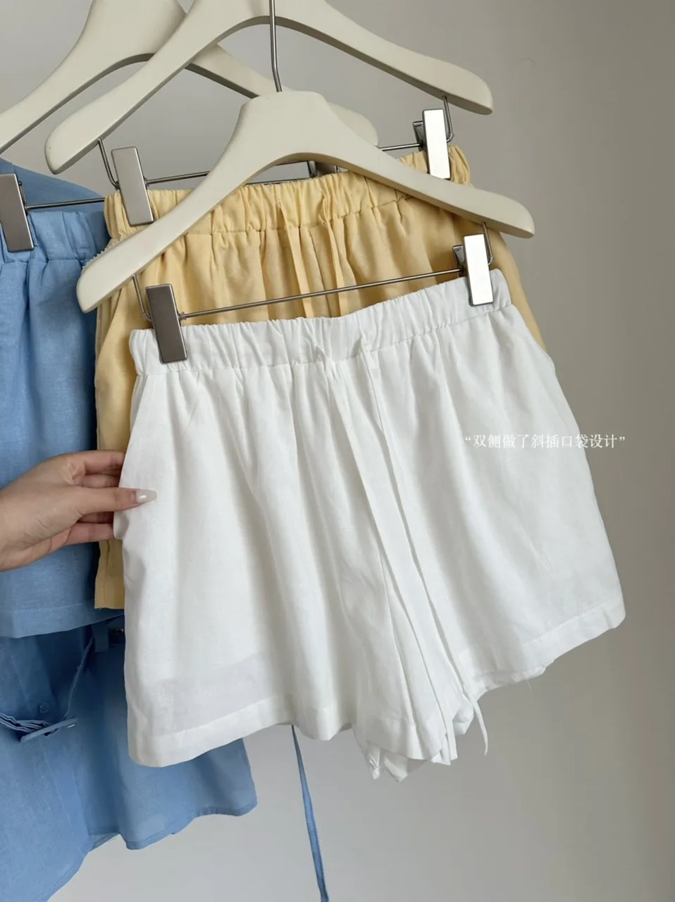 مجموعة أزياء صيفية رغبة نقية لعام 2025 تصميم نسائي غير منتظم بأكمام قصيرة + تنورة على شكل حرف a طقم مكون من قطعتين