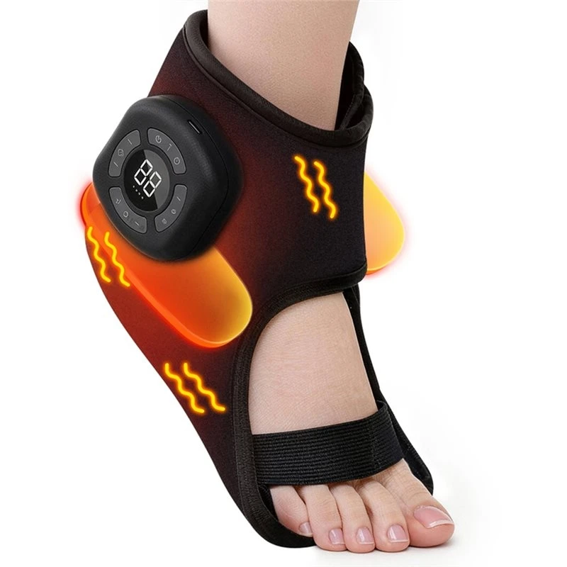 A27U Upgraded Portable Massager Heating Pad 5 Vibration Modes Cordless Ankle Massager