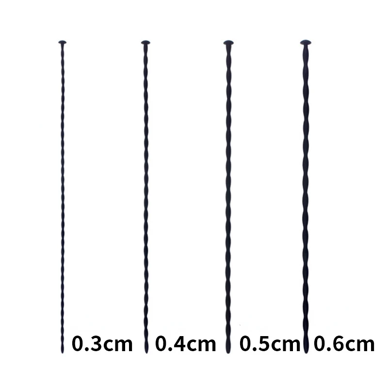 مجموعة موسع الإحليل من السيليكون الناعم مكونة من 8 أحجام - عصا عين الحصان وقضيب القضيب لتحفيز الذكور ولعب القسطرة (لعبة الكبار)
