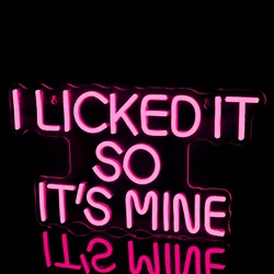 I Liked It So It's Relief Neon Sign LED, Sexy Neon Light, Home Bar, Club Hotel, Party Shop, Dessert Shop, Art Wall Decorative, Bedroom