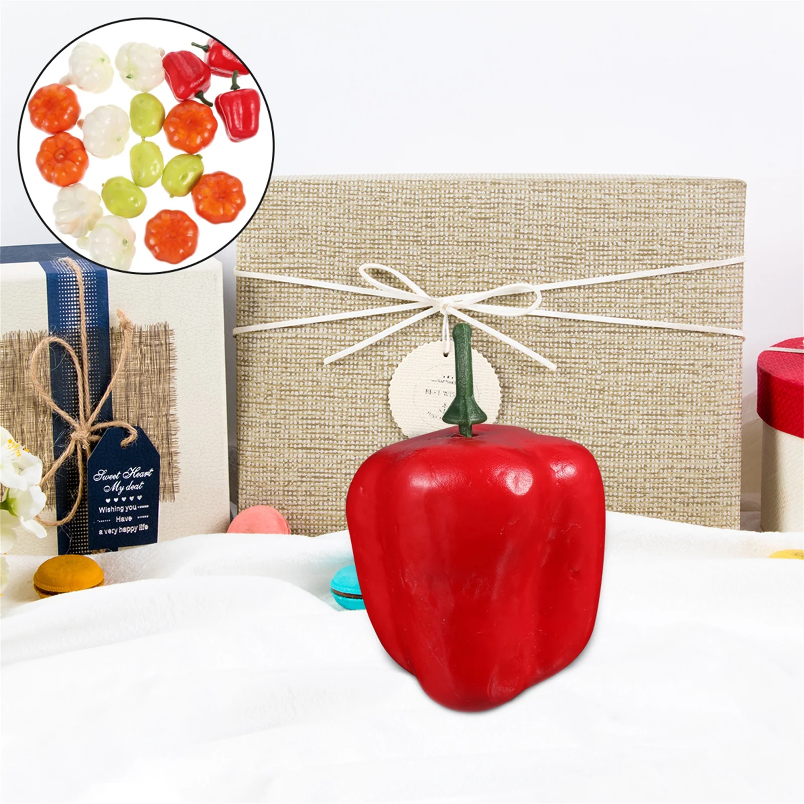 

40pcs Vegetables Artificial Kitchen Decor Shop Vegetable Model Mini Vegetable Model PartyVegetable Set Art