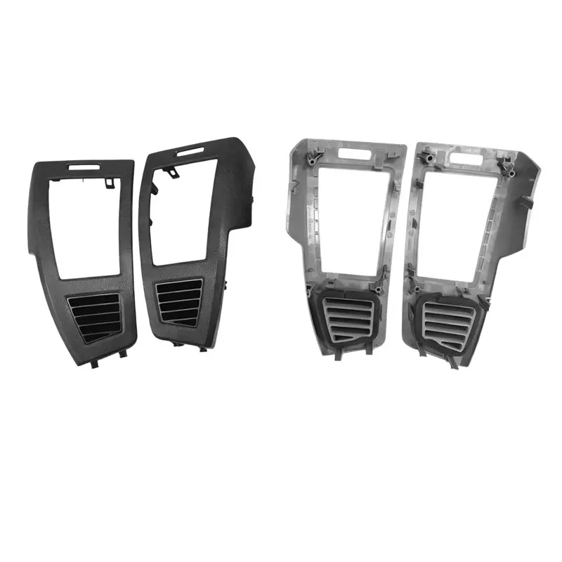 

For Nissan Altima 2004-2006 Dashboard Air Conditioning Vent Face Shell 1 Pair Side Air Vent Cover AC Air Outlet Frame A