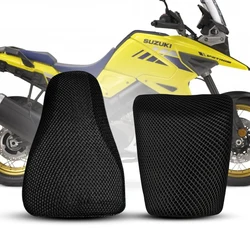 Motorcycle Anti-Slip 3D Mesh Fabric Seat Cover Breathable Waterproof Cushion For Suzuki V-Strom VStrom DL1050 DL1050XT DL 1050