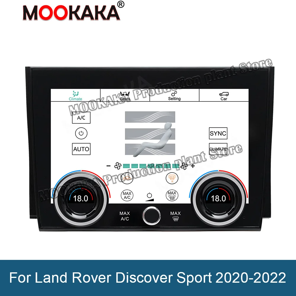 AC Panel Air Conditioner Climate Control For Land Rover Discovery Sport 2020 2021 2022 Temperature Touch Board Screen Head Unit view 4