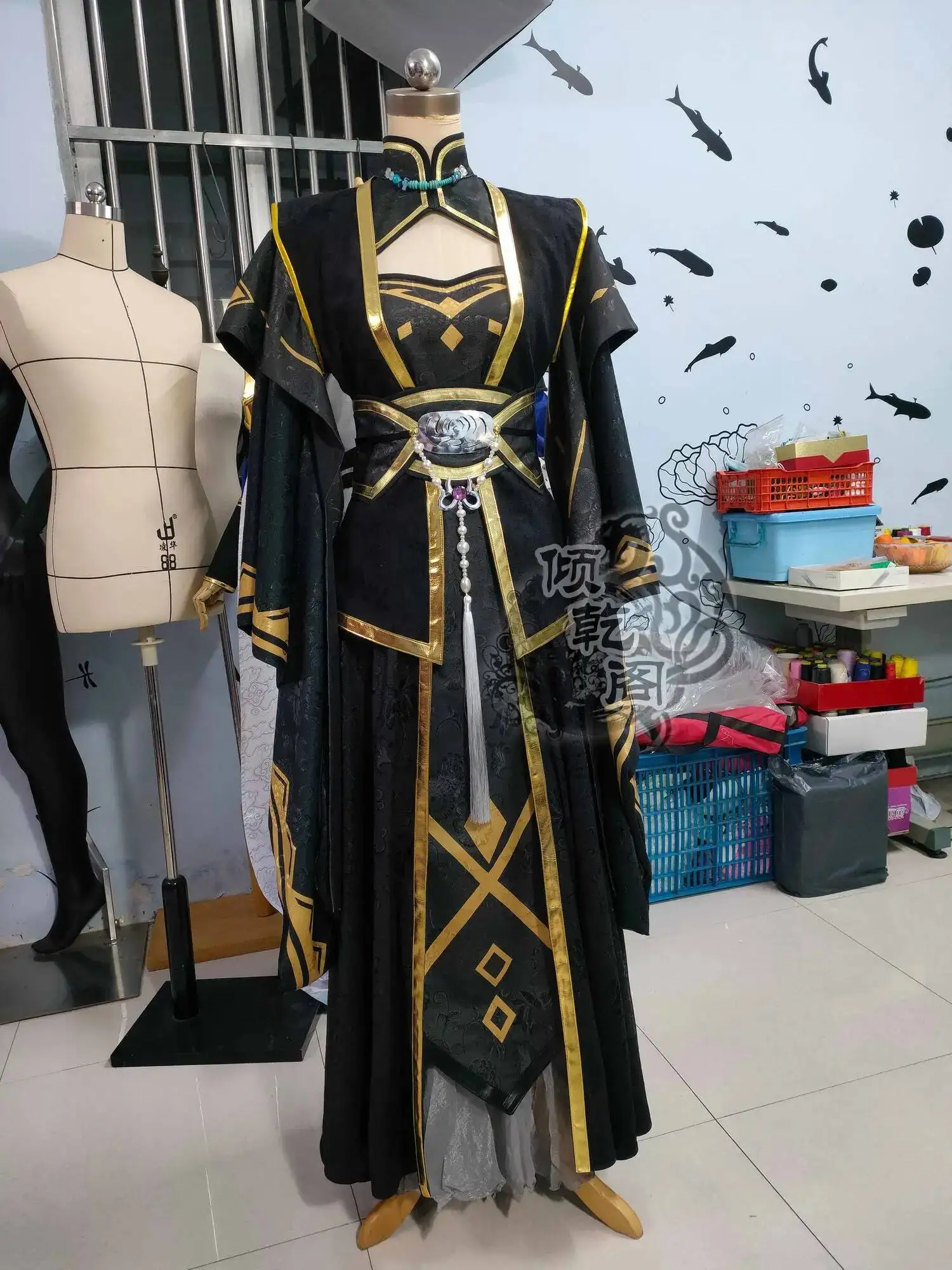 

Heavenly Pavilion]The [Qing Officer Qian blessed the Earthly Master Mingyi, the female phase COSPLAY clothing
