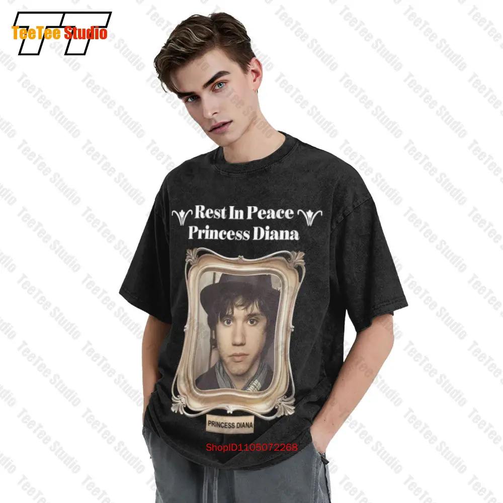 الراحة في السلام الأميرة ديانا ريان روس خمر تي شيرت Q813