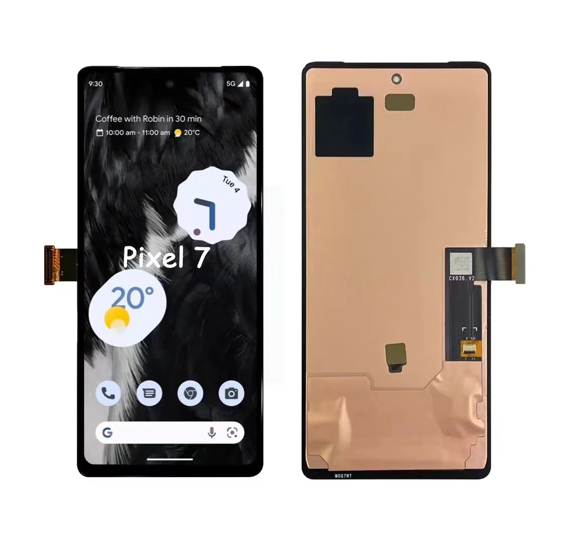 Tested Super OLED LCD For Google Pixel 7 Pixel7 LCD Replacement NEW Display GVU6C GQML3 Screen Touch Panel Digitizer Assembly