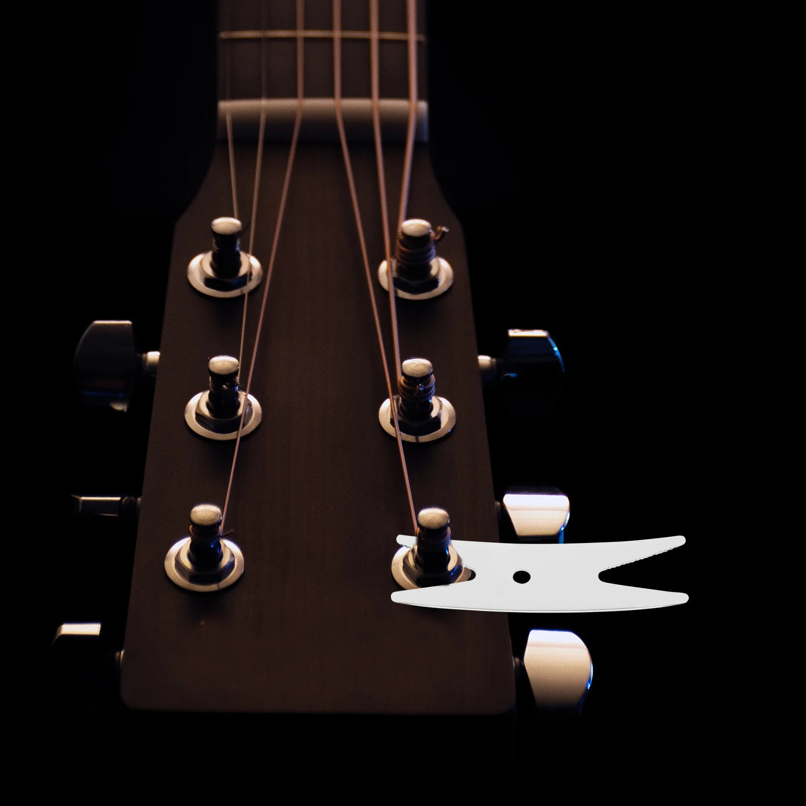 

Metal Guitar Bass Multi Spanner Wrench Silver Tighten Loosen Pots Jack Tuners Tool for Guitar Bass Accessories