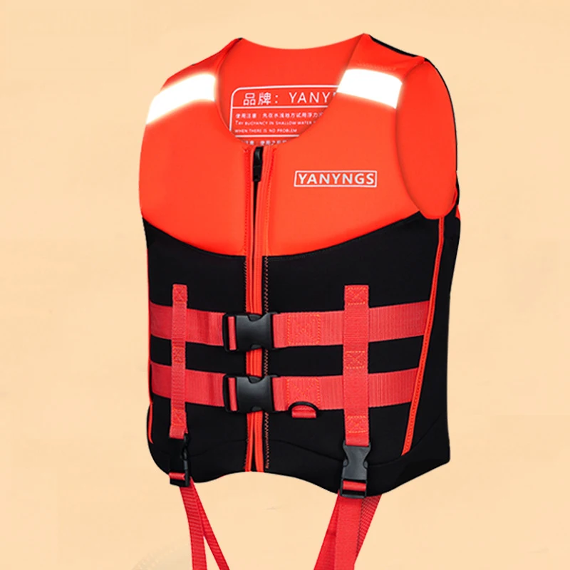 Kayak Life Vest Adults Surf Vest Motorboats Wakeboard Raft Rescue Boat Ski Water Sports Swimming Drifting Rescue Life Jacket