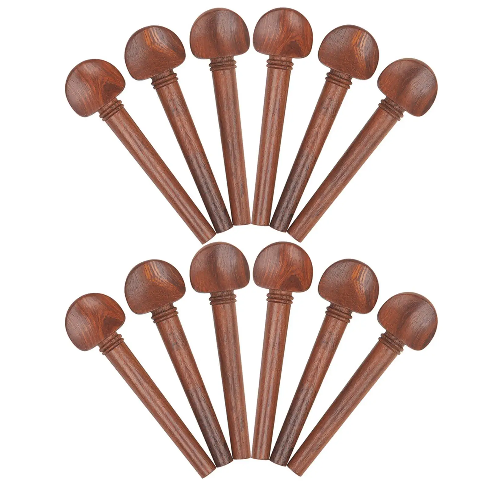 12x Violin Fiddle Tuning Peg Tunning String Peg Lightweight Duable Replacement
