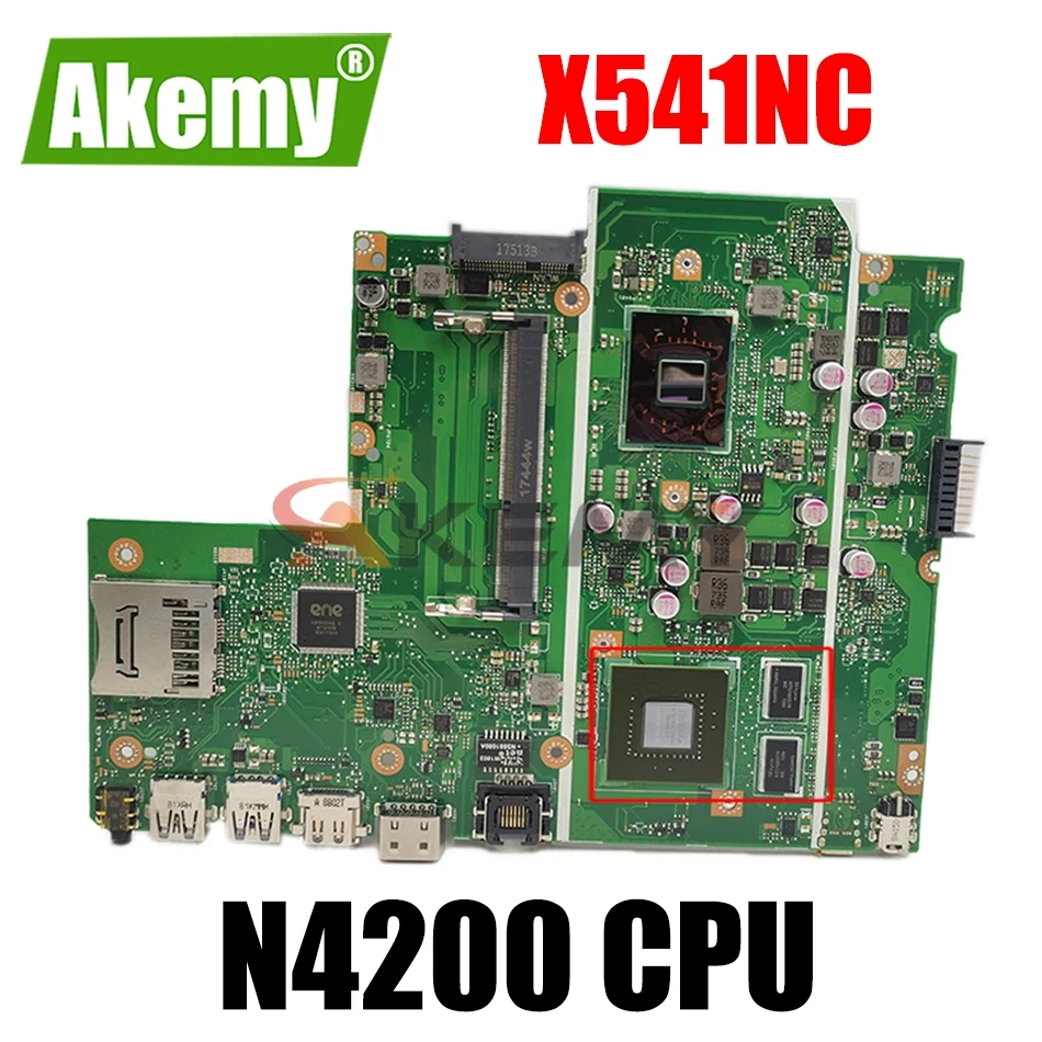 

Akemy for ASUS X541NC REV2.1 pour ASUS X541NA X541N N4200, CPU, ordinateur portable, test, fonctionne 100%