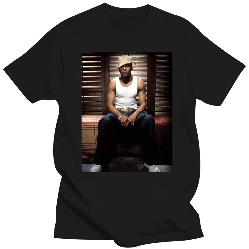 Ginuwine Singer Tshirt Men Cotton T-Shirt Hip Hop T Shirt Oversized Tees Tops Harajuku Streetwear