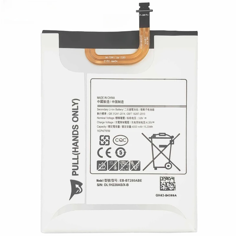 Nouvelle tablette EB-BT280ABE 4000mAh batterie pour Samsung Galaxy Tab A 7.0 SM-T280 T280 T285 tablette batterie + outils