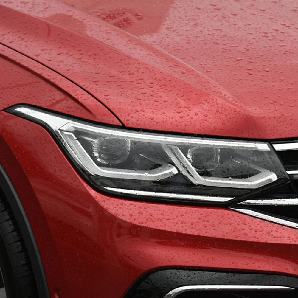สำหรับ Volkswagen VW Tiguan L 2022 2023 ฝาครอบเลนส์ไฟหน้ารถยนต์ ฝาครอบโปร่งใส ตัวเรือนไฟรถยนต์