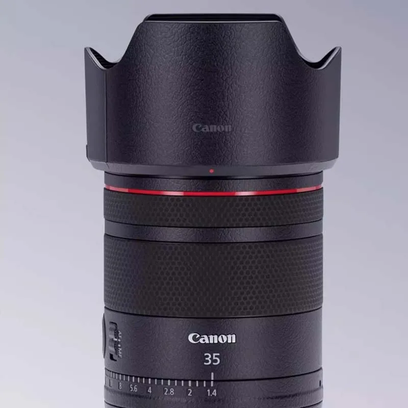 RF 35 F 1.4 L كاميرا 3M الفينيل التفاف ملصق مائي الجلد فيلم المضادة للخدش عدسة الجسم واقية ملصق لكانون RF 35 مللي متر F1.4 L VCM F/1.4