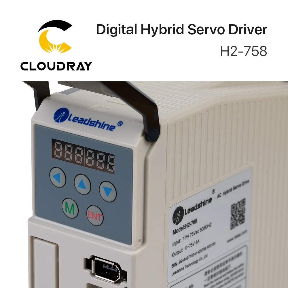 Imagem -05 - Leadshine-servo Driver Híbrido Nema34 Stepper Motor Cnc Gravação Fresadora H2758 Fases 5080vac 09a