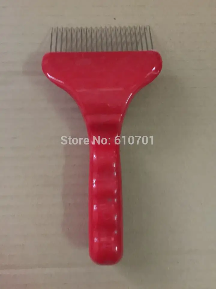 1PC Red Handle Beekeeping Comb Honey Uncapping Fork Free Shipping