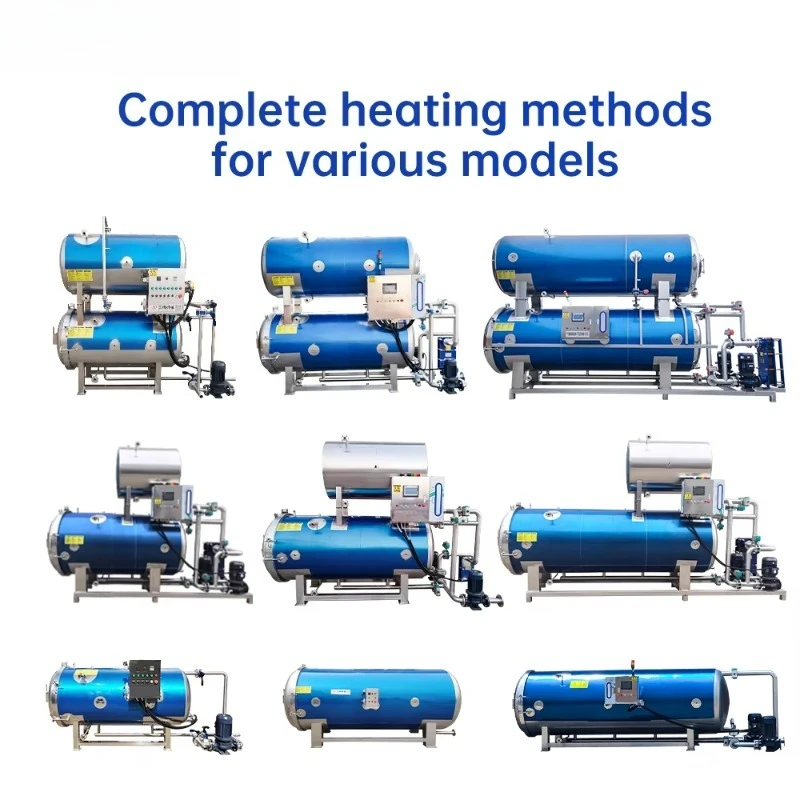 Double Layer Water Spray Retort Autoclave Sterilizer Retort for Canned Tuna /Seafood/Meat/Ready-to-Eat Food Customized